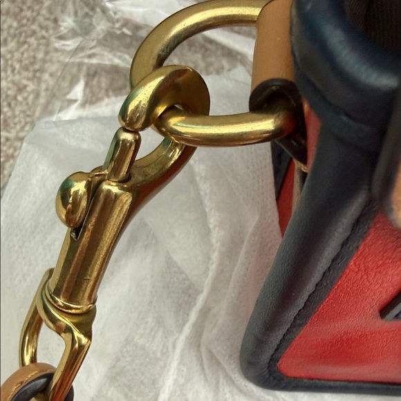 Coach Legacy Penny Turnlock Colorblock Crossbody EUC - Picture 5 of 14